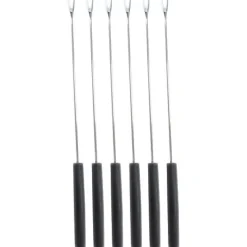 Lot de 6 fourchettes pour fondue noir Tableandcook 3008392-6