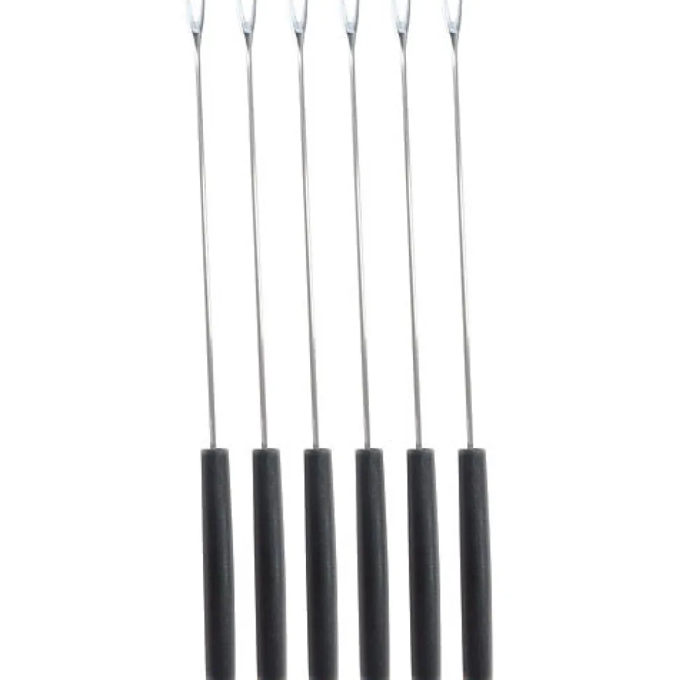 Lot de 6 fourchettes pour fondue noir Tableandcook 3008392-6