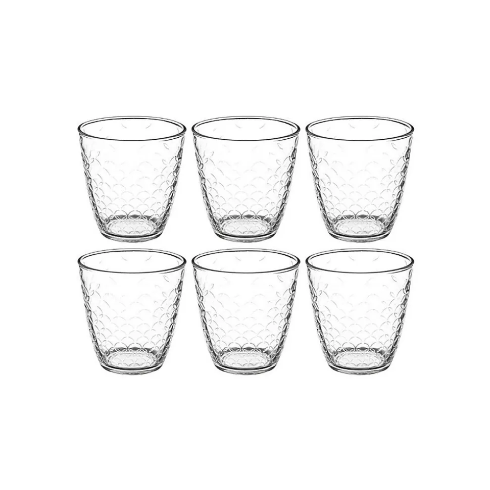 Lot de 6 Gobelets Bas "Rome'Eau" 25cl Transparent