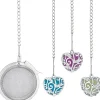 Lot de 3 infuseurs à thé en acier inoxydable avec pendentifs