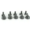 Lot de 5 manettes noires universelles pour Cuisiniere,Four et Plaque de cuisson 00539102 pour Cuisinière