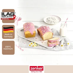 Lot de 4 mini moules à cakes 15 cm Zenker Special Mini