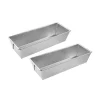Lot de 2 moules à cakes 25,5 x 11,2 cm Zenker Silver