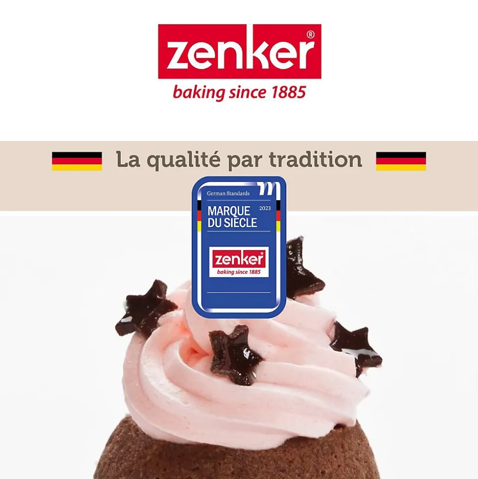 Lot de 100 moules à muffin en papier 7 cm Zenker Smart Pastry