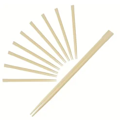 Lot de 10 paires de baguettes de 23cm en bambou Fackelmann Asia Line