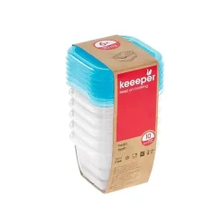 Lot de 6 Petites Boîtes de conservation congélation 90 ml