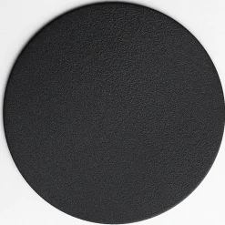 Lot de 2 pieds d'angle DECO-GEM pour table mange debout en acier finition époxy noir à vis-étau, H.90 cm