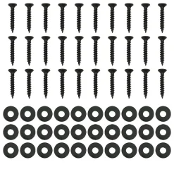 Lot de 2 pieds de table ECD Germany forme rectangulaire 90x72 cm anthracite acier revêtu par poudre