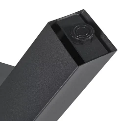 Lot de 2 pieds de table Greith acier 72 x 69 cm noir en.casa