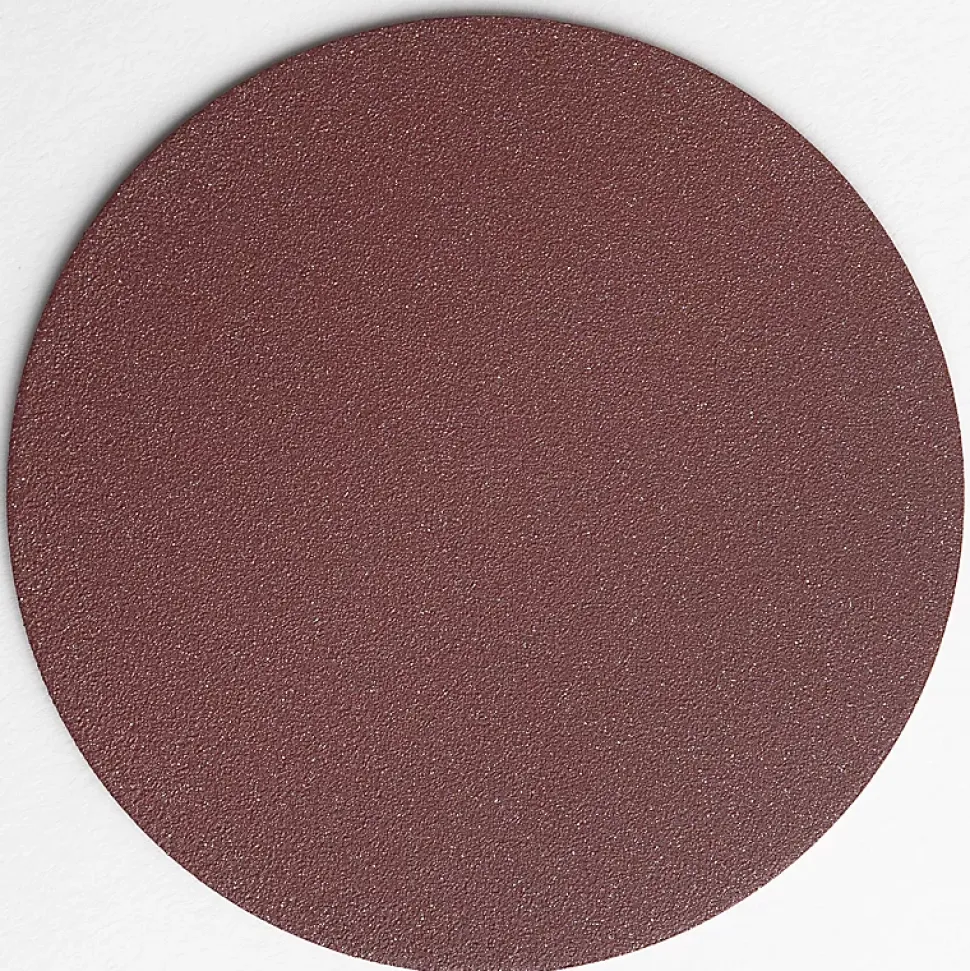 Lot de 2 pieds DECO-GEM pour table mange debout en acier finition époxy red brown métallisé à visser, H.86 cm