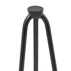 Lot de 4 pieds épingle 40,5 cm pour table noir design industriel