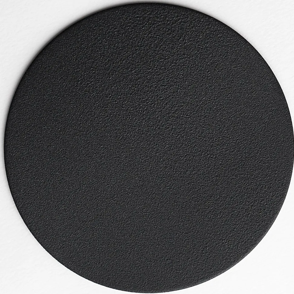 Lot de 2 pieds profilés DECO-GEM pour table haute en acier finition époxy noir à visser, H.71 cm