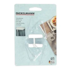 Lot de 8 pinces à nappe Fackelmann Tecno