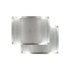 Lot de 2 plaques à pâtisserie perforées en aluminium Zenker Special Cooking
