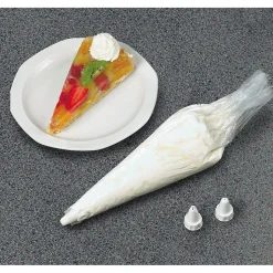 Lot de 20 poches à douilles plastique avec douilles inox et plastique 32 cm Zenker Smart Pastry