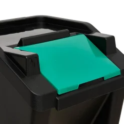 Lot de 3 poubelles de tri 30L - Multicolore- 5five