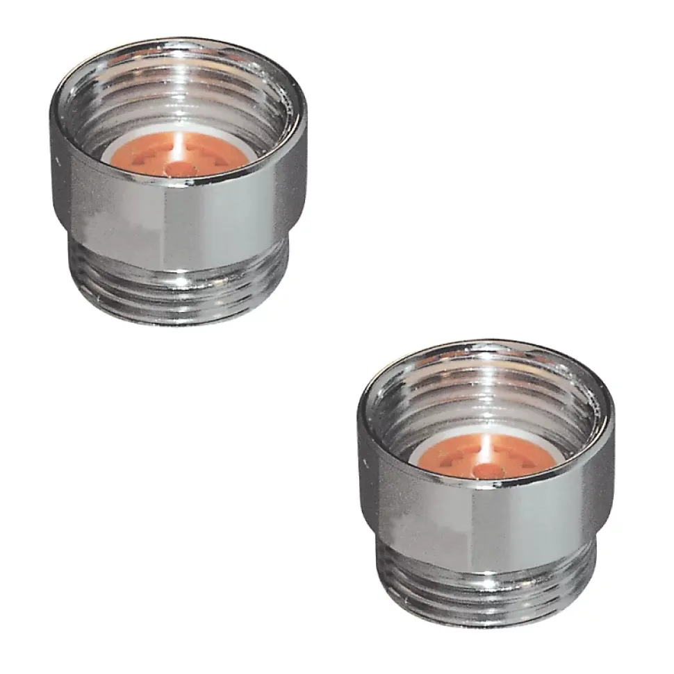 Lot de 2 régulateurs de débit 6L/min MF G1/2" pour douche PRESTO