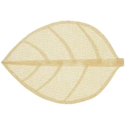 Lot de 6 sets de table motif feuille