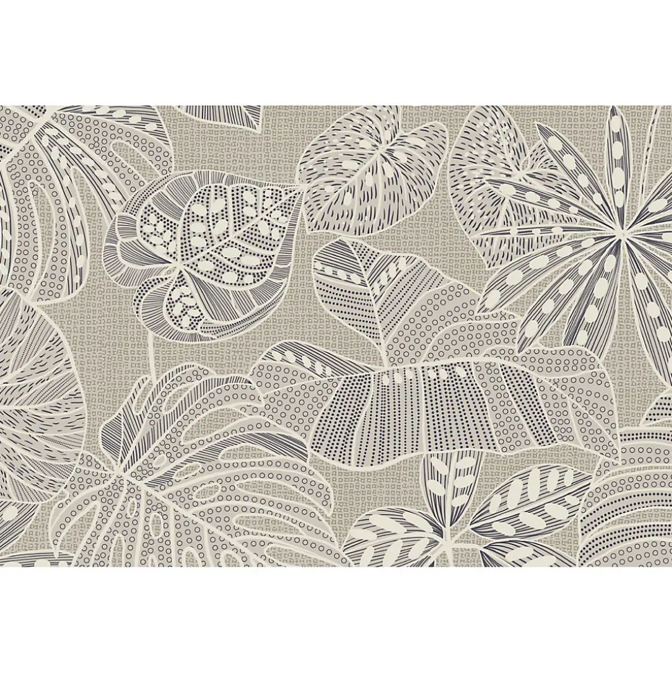 Lot de 2 sets de table motifs tropical WILD