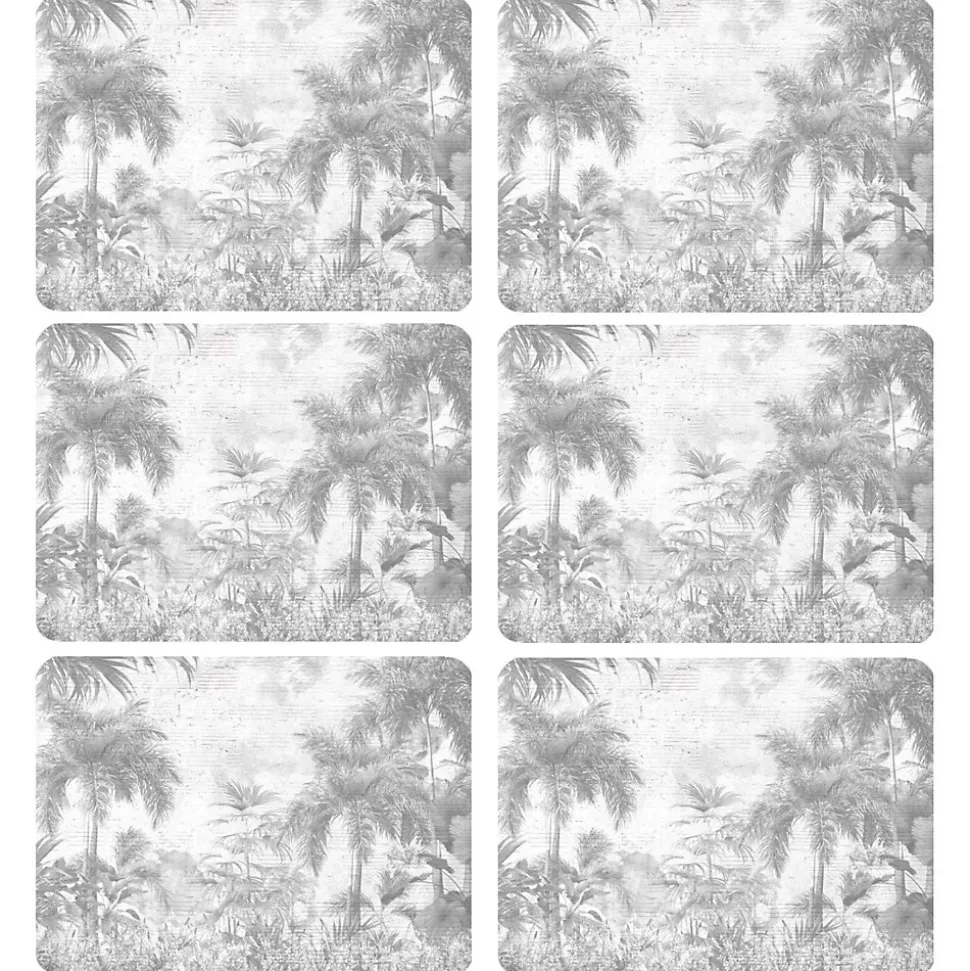 Lot de 6 sets de table motifs jungle SAGE