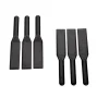 LOT DE 6 SPATULES EN PLASTIQUE POUR CREPIERES TEFAL