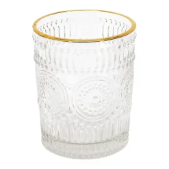 Lot de 6 Verres Design "Liseré" 18cl Transparent
