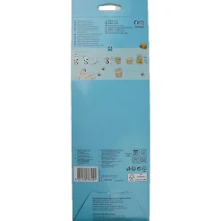 Lot de 3 wraps en cire d'abeille type film alimentaire Tasty Green