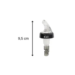 Lot de bec verseur doseur à alcool 2 et 4 cl avec bille Fackelmann Bar Concept