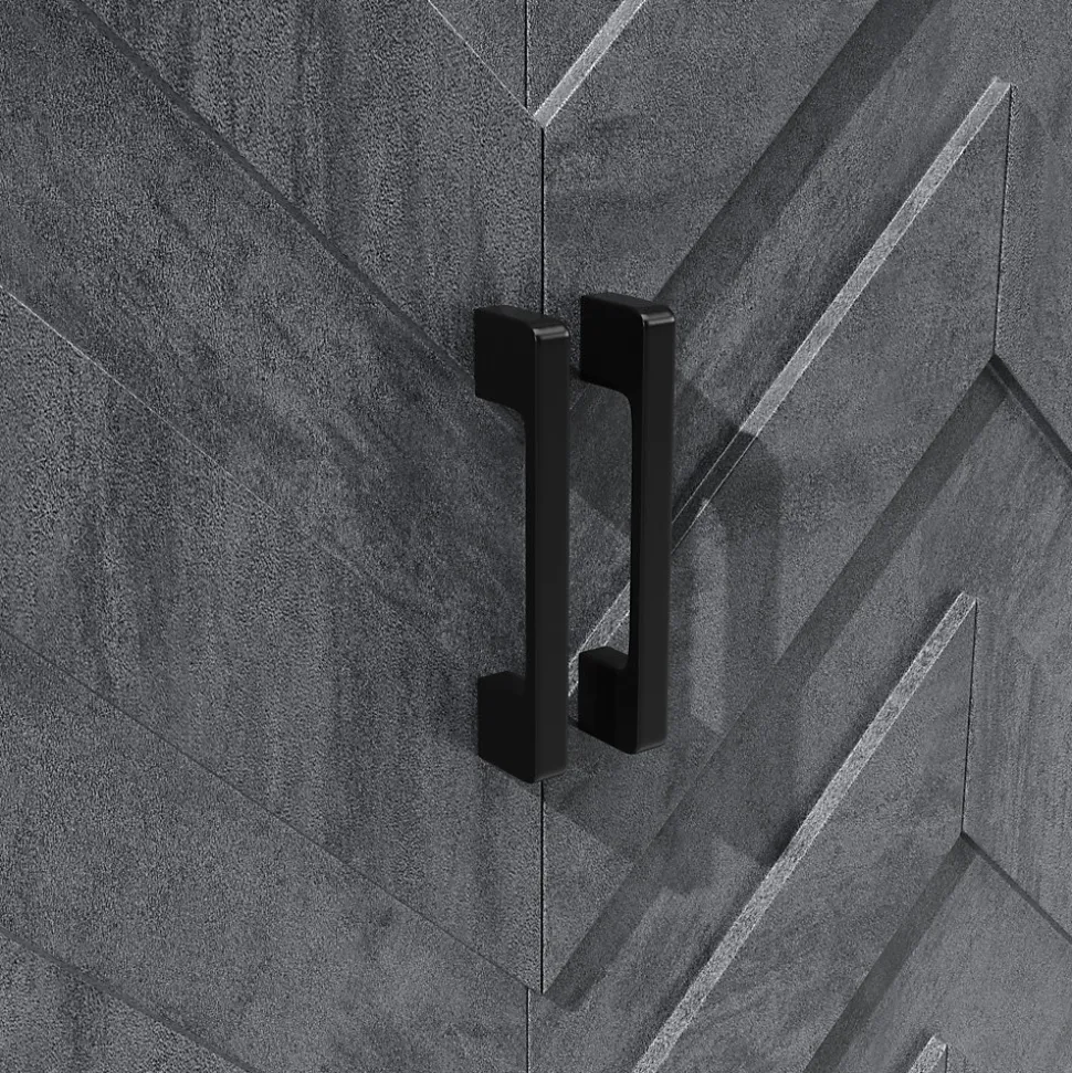 Îlot de Cuisine - desserte avec Tablette Extensible et Rangement Modulable, MDF Métal, Gris 118x45-75x92 cm