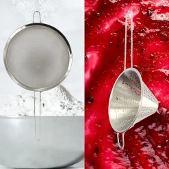 Lot d'une passoire et un chinois FM Professional Gourmet Edition