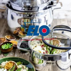 Lot Poêle 24 cm & Faitout 12 cm Elo Bistro Line