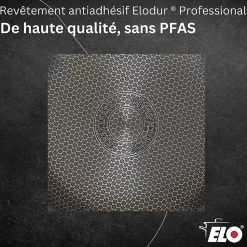 Lot Poêle 32cm & 3 Faitouts 14/16/20cm Elo Relief Evolution