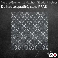 Lot Poêle 24cm et 4 Faitouts Elo Relief Solution