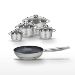 Lot Poêle 24cm et 4 Faitouts Elo Profi Therm Platinum