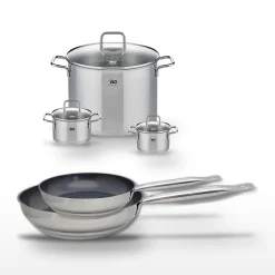 Lot Poêles 24/28cm et Faitouts 12/14/26cm Elo Profi Therm Platinum