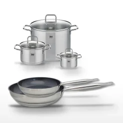 Lot Poêles 24/28cm et Faitouts 14/20/26cm Elo Profi Therm Platinum