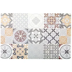 Lot 6x Set de table Miles Ocre - 28 x 43 cm