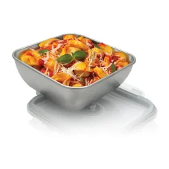 Lunch box en inox avec couvercle à clips 600 ml Fackelmann Move