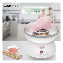 Machine à Barbe à Papa Clatronic ZWM 3478 Blanc