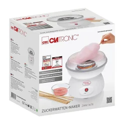 Machine à Barbe à Papa Clatronic ZWM 3478 Blanc