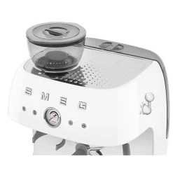 Machine à café combinée Expresso Années 50 blanc