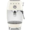 Machine à café expresso crème Smeg ECF03CREU années 50
