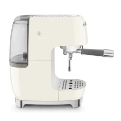 Machine à café expresso crème Smeg ECF03CREU années 50
