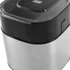 Machine à Crème Glacée Automatique de 1,5 L sans Pré-congélation 12W gris noir