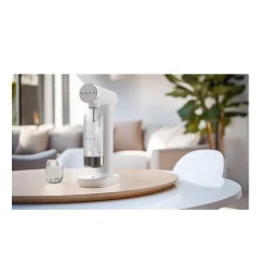 Machine à gazéifier l'eau + 1 bouteille - blanc Smeg SKC01WHM collezione