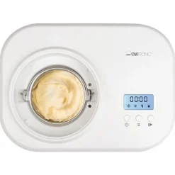 Machine à glace/Sorbetière 1L Blanc Clatronic ICM3799-Blanc