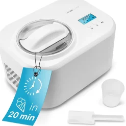 Machine à glace/Sorbetière 1L Blanc Clatronic ICM3799-Blanc
