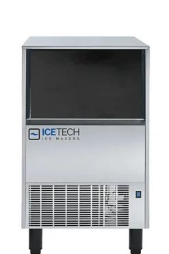 Machine à Glaçon Creux -Production de 22 à 122 kg/jour - Condenseur a AIR - Icetech - l59.3- L0.1- P55.7- h93.4-