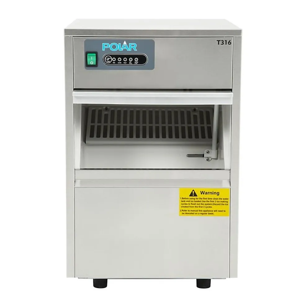 Machine à Glaçon Professionnelle sous Comptoir - 20kg - Polar