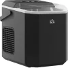 Machine à glaçons - 12Kg en 24H, 9 glaçons en 6-13 minutes - accessoires, nombreuses fonctions - noir